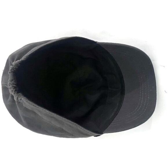 D and Y Accessories Women's Hat Fleur De Lis Rhinestone Elastafit Black Stretch - Picture 7 of 8